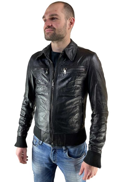 Geaca Bomber Piele Dolce Gabbana Noua cu eticheta marimea 46 S BB80