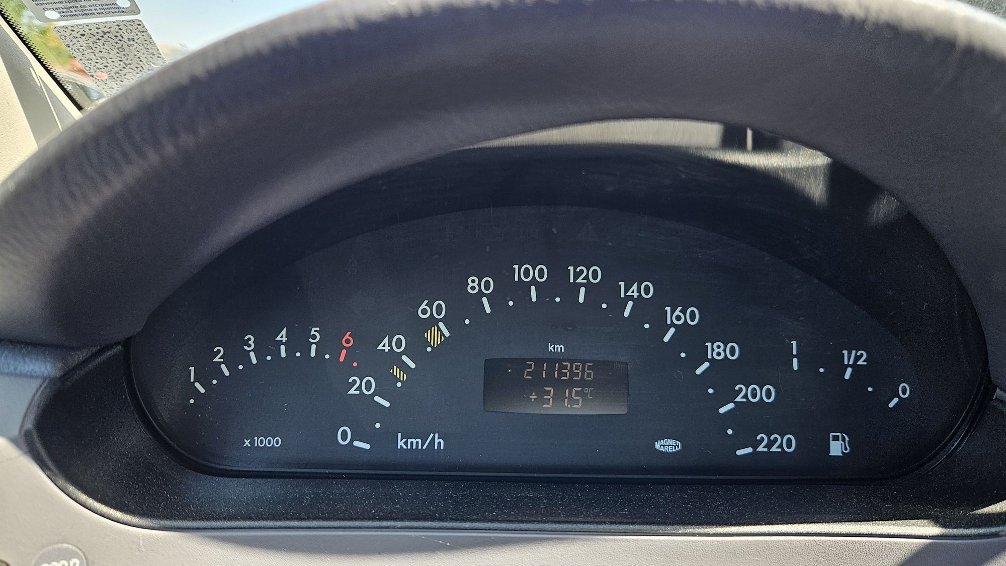 Mercedes A 140 на части