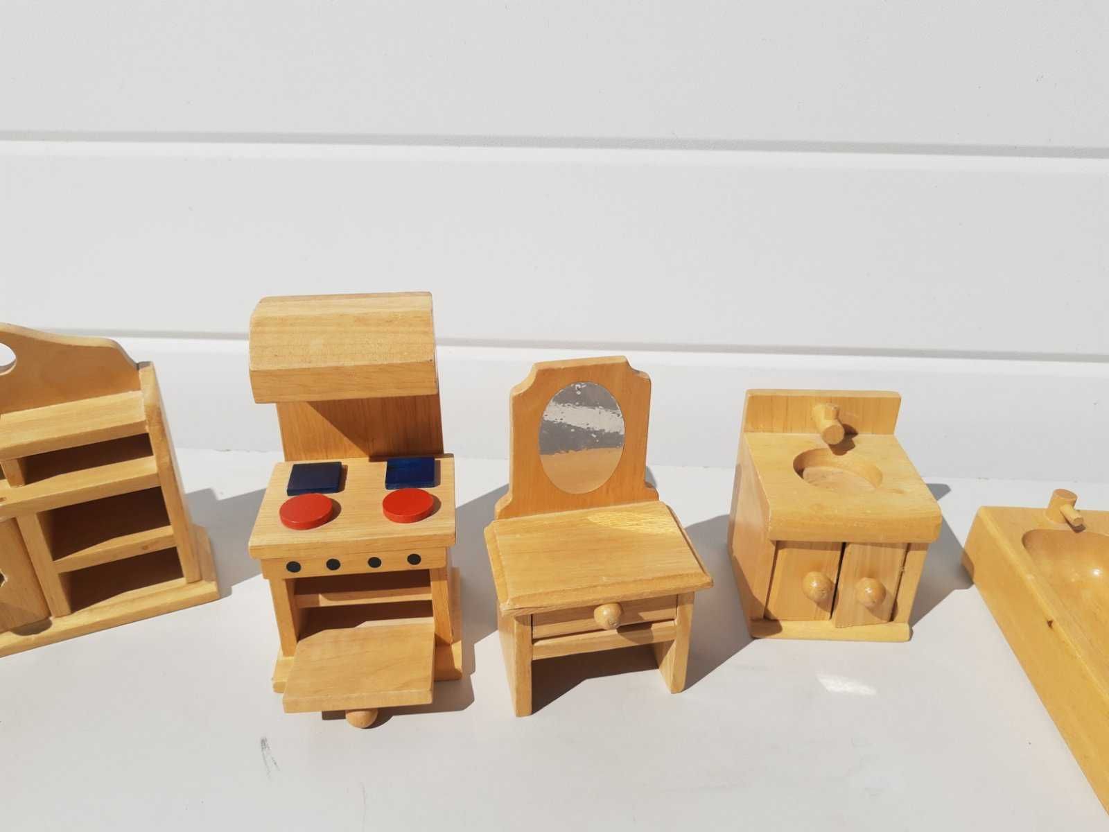 Уникални стари дървени модели на мебели за декориране на детски къщи