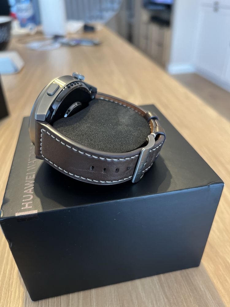 Smartwatch Huawei Watch 3 Pro, 48mm, Classic, Brown Leather