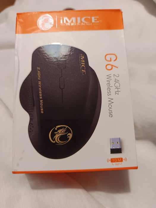 Ергономична безжична мишка