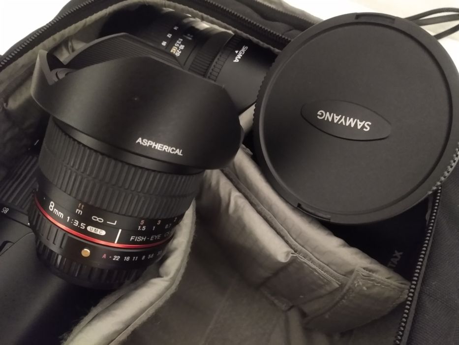Pentax 16-50/HD Pentax 1.4 Converter/Sigma 10-20/Samyang