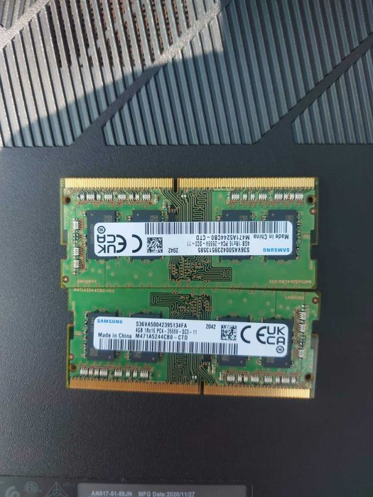 Ram 2x4gb DDR4 2666mhz