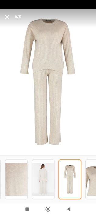 Дамски плетен екип