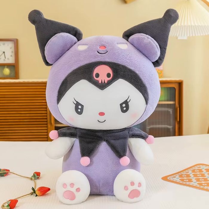 Голяма плюшена играчка Куроми 65сm, Kuromi