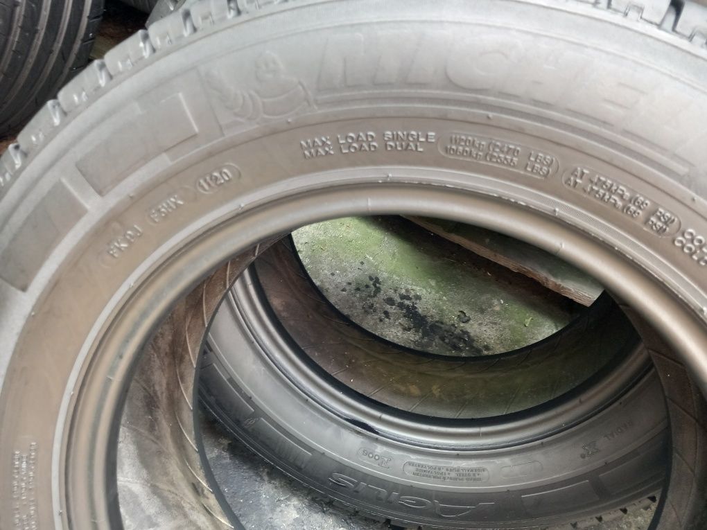 4 anvelope 225/65r16c vară marca Michelin, preț 800 lei setul