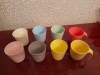 Детски чаши различни цветове