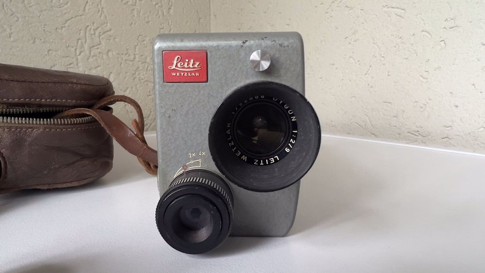 Vintage Leitz Wetzlar Leica LEICINA 8S analoge Filmkamera 8 mm.