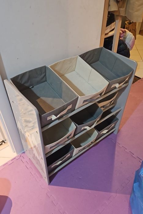 Raft depozitare Lidl, gri