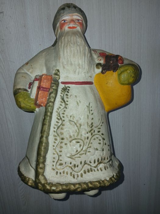 Дед Мороз и елочные игрушки СССР