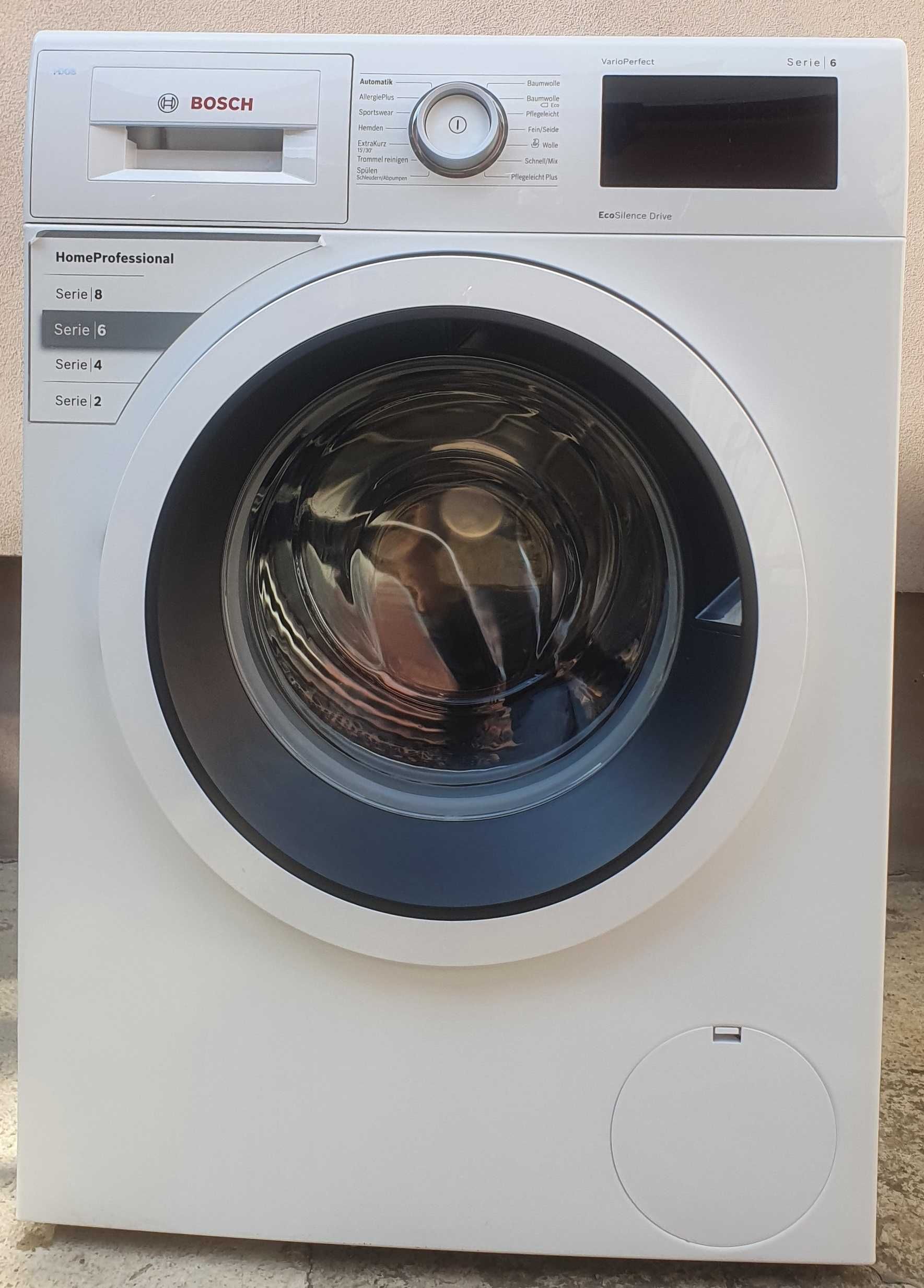 Masina de spalat Bosch Seria 6 - Sistem de dozare I-DOS, 8kg