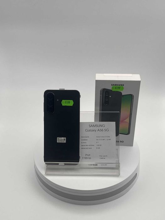 Garantie 24 luni Samsung Galaxy A56 5G 128GB Nou  CashBox