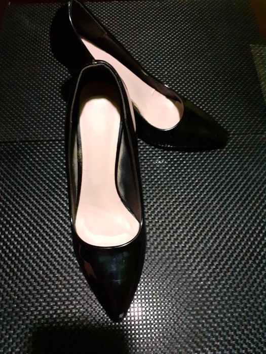Туфли шпильки чёрные