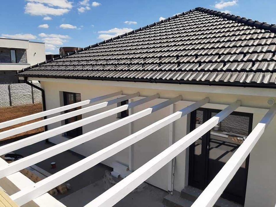 Terase, foisoare și pergole din lemn.