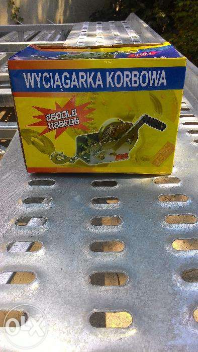 OFERTA!!! Troliu manual NOU pentru tractari auto 2500lbs