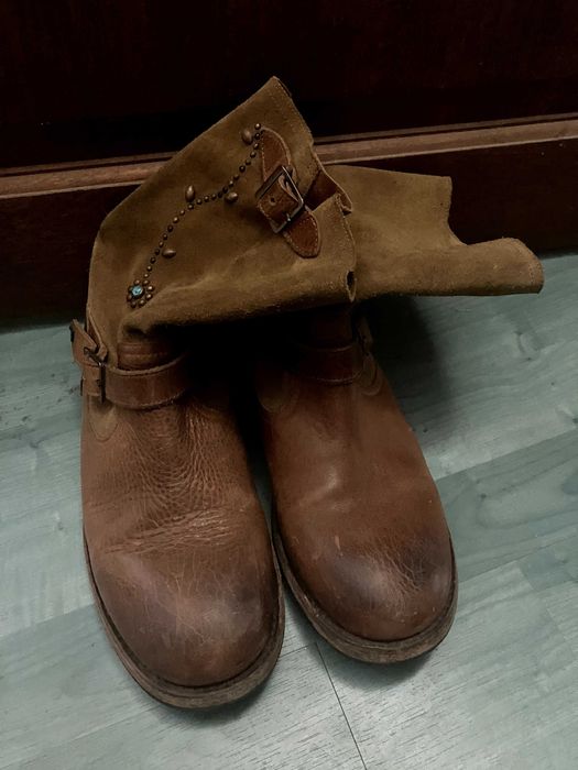 Испански боти от естествена кожа 39