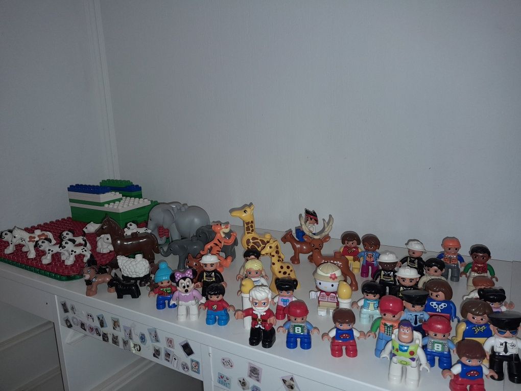 Lego Duplo ( piese, figurine, animale, plăci)