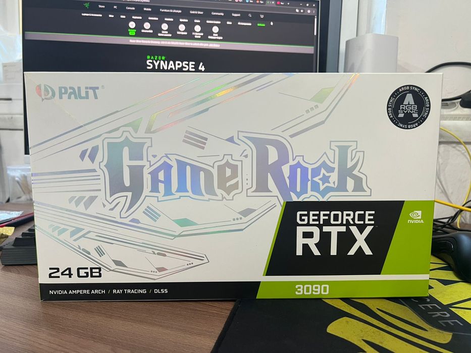 Рассрочка 12/24! Palit RTX3090 24Gb GDDR6X GameRoc