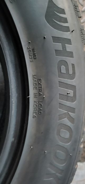 2 anvelope  225 55 16  hankook iarna 2024 6,2mm