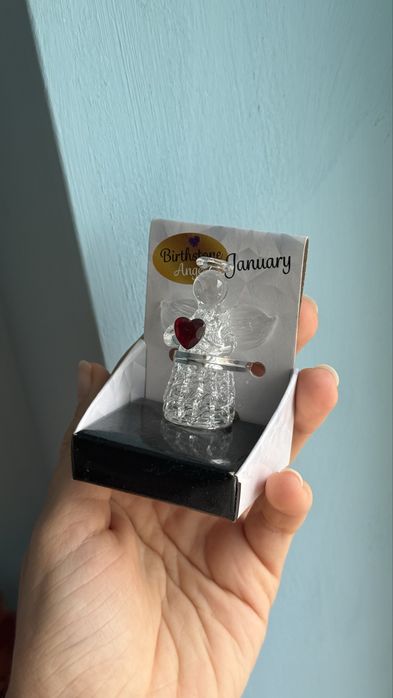 Коледна Декорация Подарък ангелче