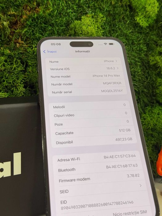iPhone 14 Pro Max Black 512GB 86% Baterie #5008