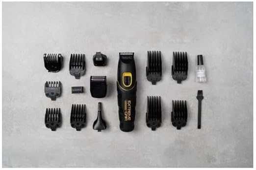 Тример за брада Wahl Extreme Grip 09893/0440, 100-240V, 50-60Hz, калъф