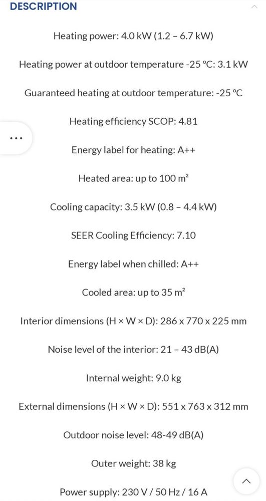 Хиперинверторен климатик Daikin TOP Class 12