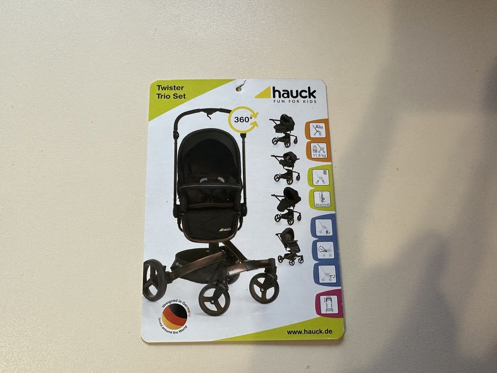 Коляска Hauck Twister Trio Set ( 3 в 1)