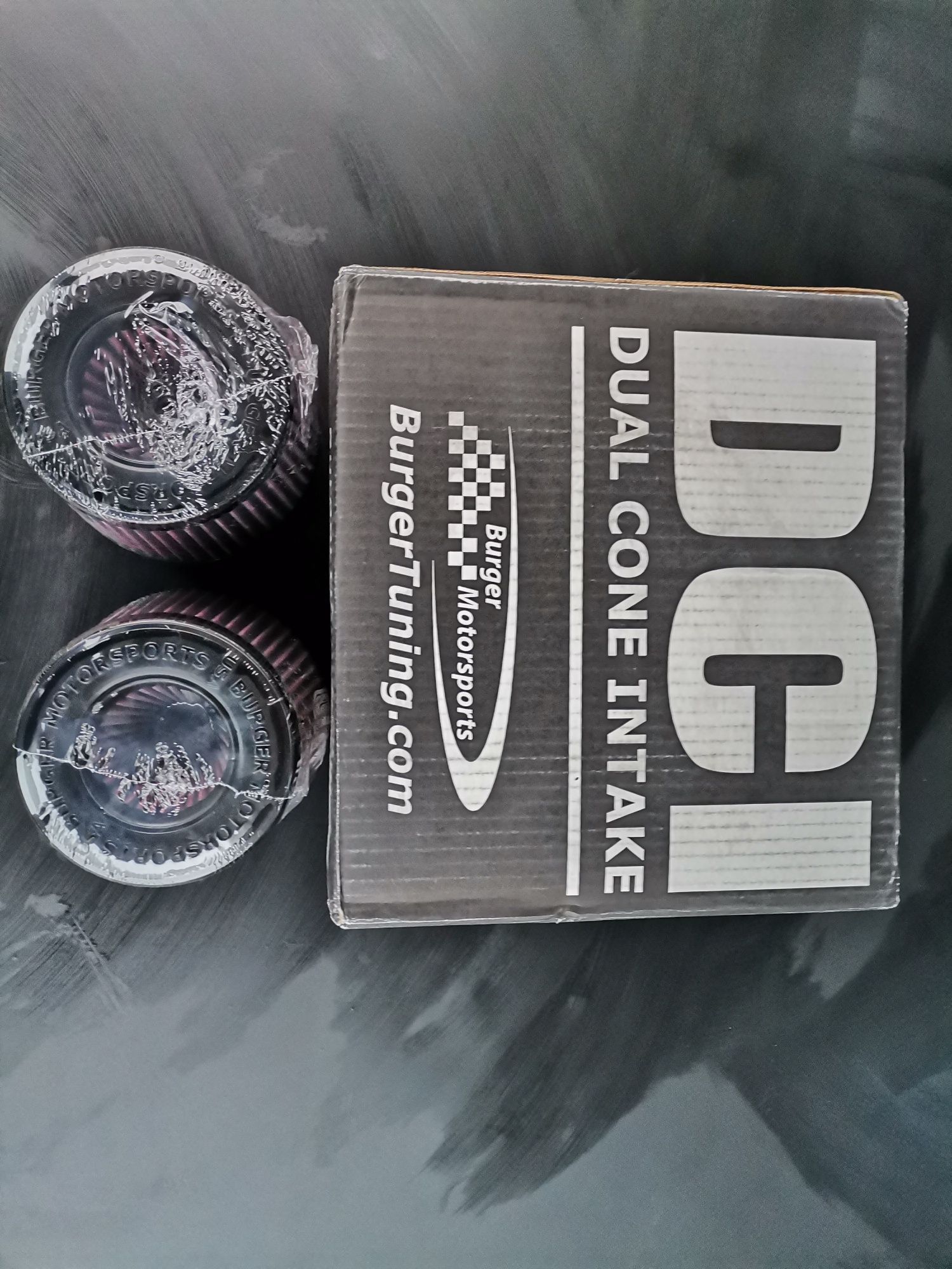 " Burger Motorsport " Dual Cone Performance Intake