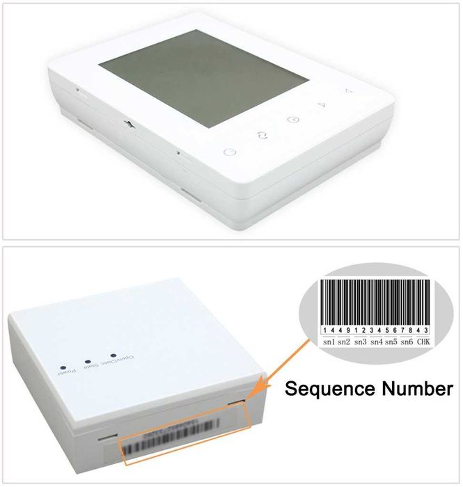 Termostat pentru centrala   si incalzire in pardoseala BeOK BOT-X306