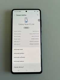 Samsung note 10 lite + casti wireless