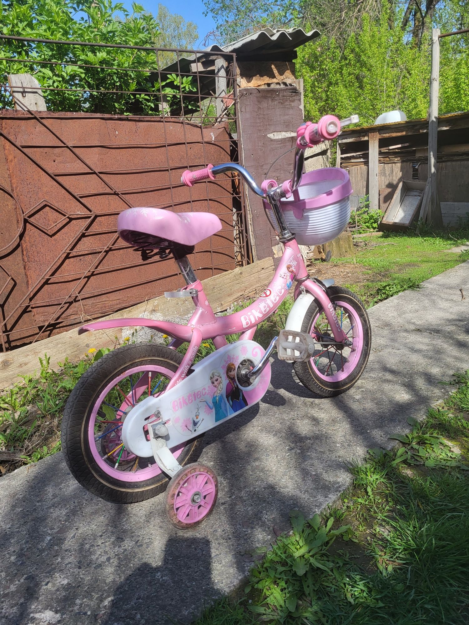 Велосипед б/у детский 4-5 лет