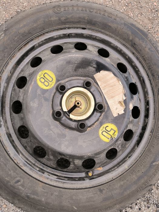 Резервна гума тип патерица за BMW