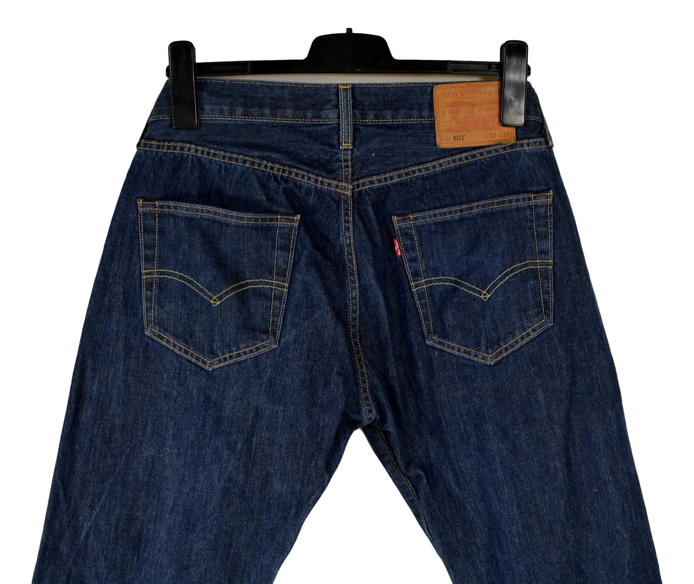 Blugi Barbati Levi's 501 Premium Marimea W32 L30 Albastri Bumbac BU47