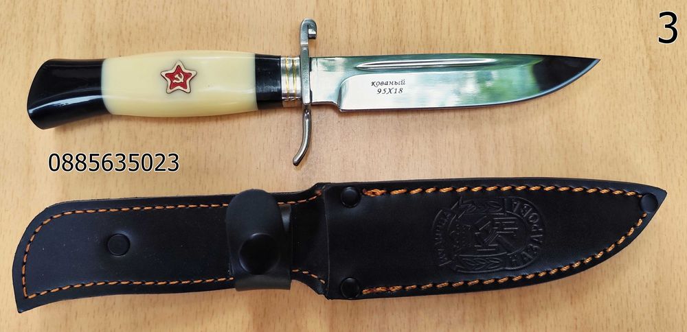 Нож с фиксирано острие Finka