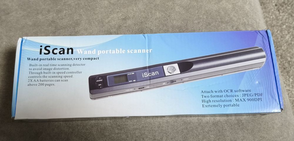Мини преносим скенер iScan  A4, JPG PDF формат,