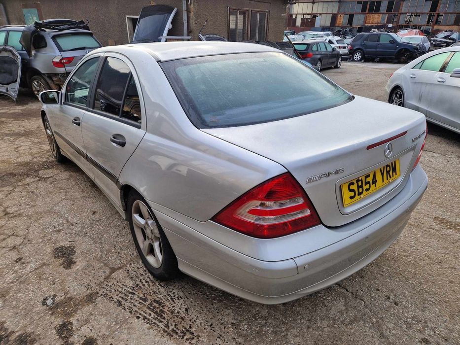 Mercedes C180Kompressor 143кс Facelift седан  ръчка НА ЧАСТИ!