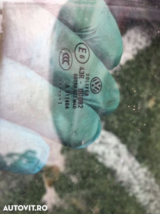 Geam Usa / Portiera Dreapta Fata VW Passat B7 2010 - 2015