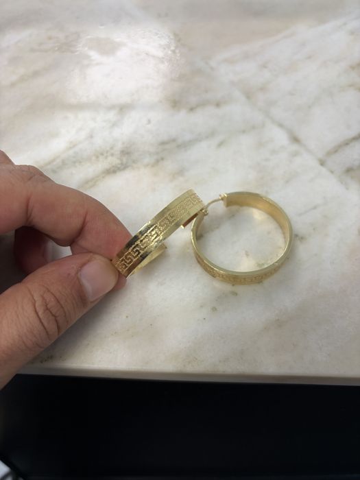 Cercei aur 14K,585, 6.91 grame