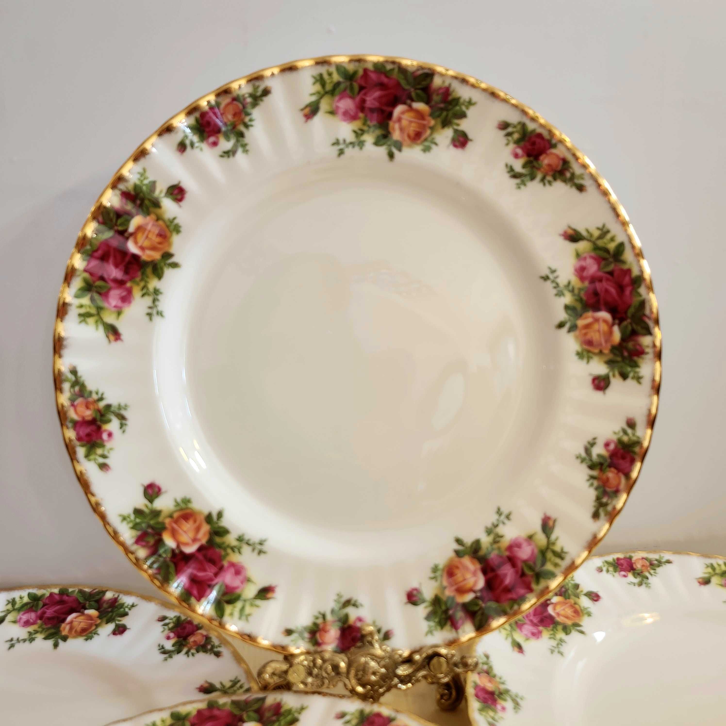 Комплект от 6 чинии 26см Royal Albert Old Country Roses