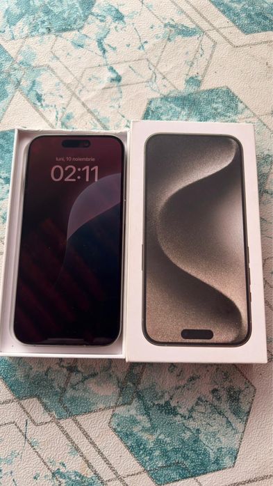 Iphone 15 pro impecabil fara nici o zgarietura