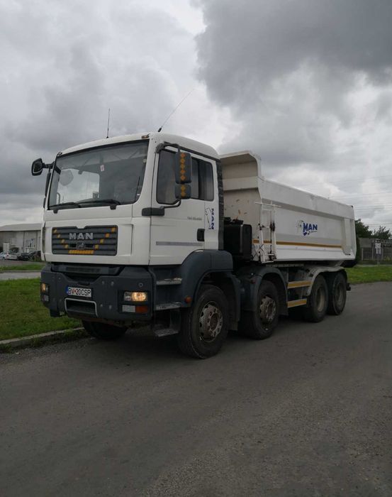 Basculanta 8x4, MAN TGA 35.400