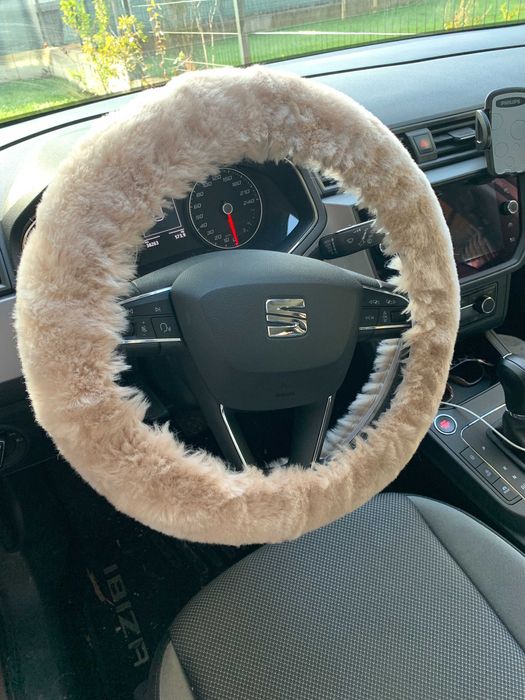 Калъф за волан от агнешка кожа