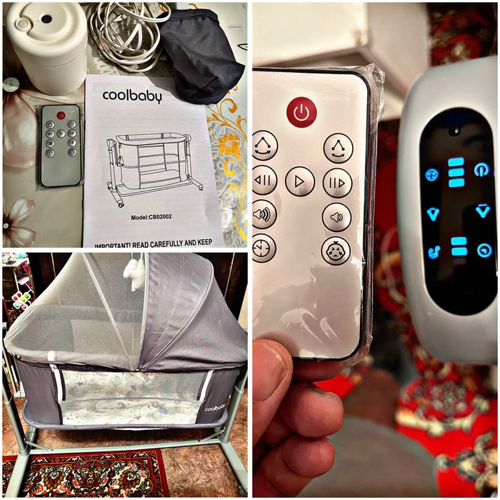 Продам электронную колыбельную кровать