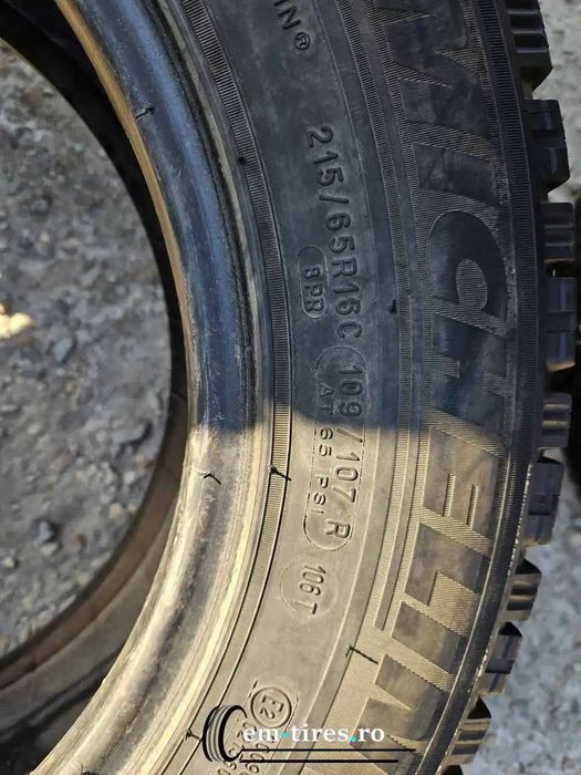 SET 2 Anvelope Iarna 215/65 R16C MICHELIN Agilis Alpin ras