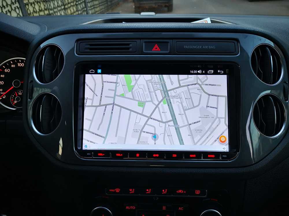 Navigatie android VW Tiguan Octacore 4+32GB, SIM, DSP, Carplay