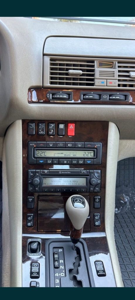 Casetofon cd player mercedes w140 s class balena