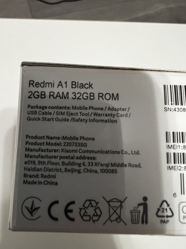 Xiaomi Redmi A1 - nou (sigilat)