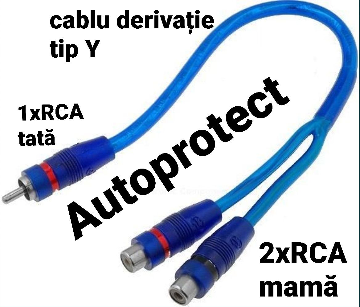 Kit cabluri profesional montaj subwoofer nou 6 10 20 MM ACV Germania