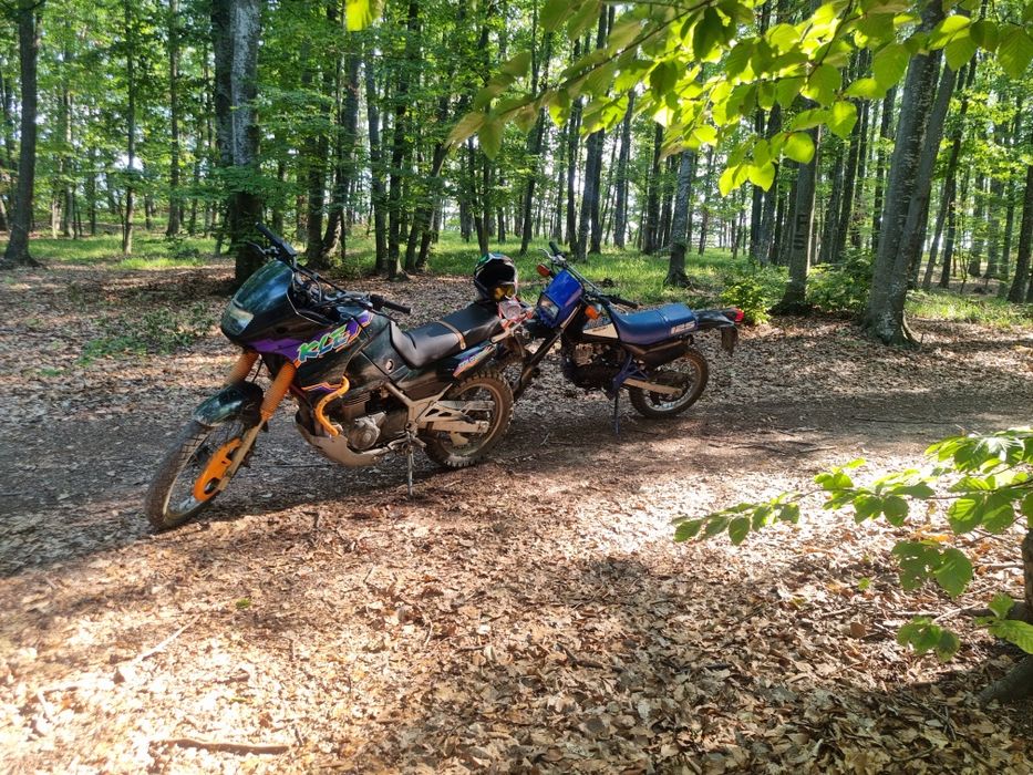Cross/Enduro Kawasaki kle 500cc schimb cu scuter 125cc
